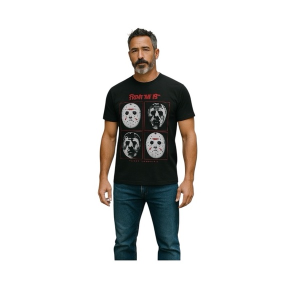 Friday The 13th Afraid Of Jason Graphic Tee - Picture 8 of 8